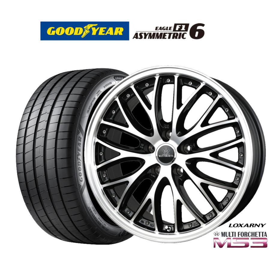 マルチフォルケッタ MS3 245/45/20 ホイールセット ロクサーニ