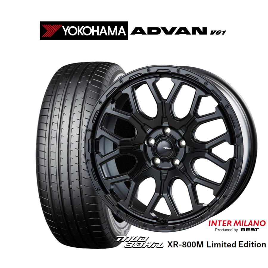 サマータイヤ ホイール4本セット インターミラノ マッドバーン XR-800M