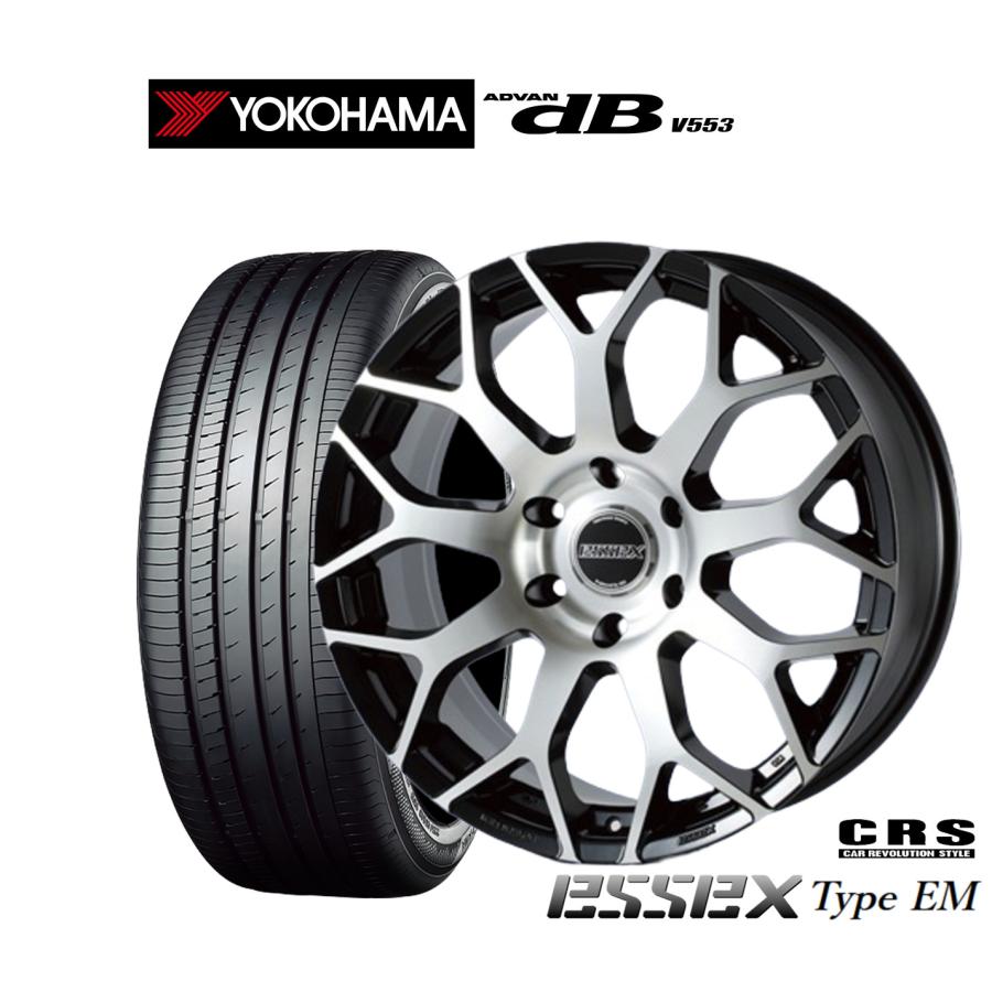サマータイヤ ホイール4本セット CRS ESSEX エセックス EM-18 ヨコハマ