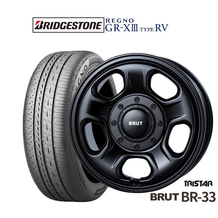 サマータイヤ ホイール4本セット トライスター BRUT BR-33 