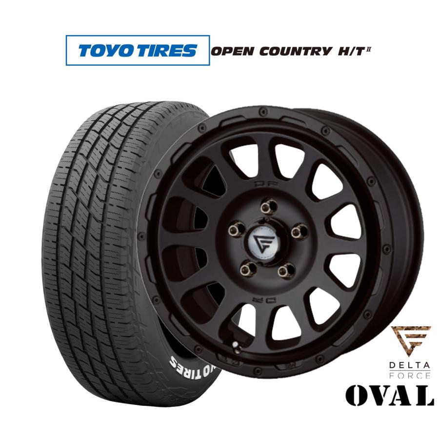 サマータイヤ ホイール4本セット FORCE デルタフォース OVAL(オーバル 