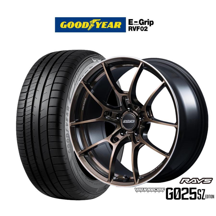 RAYS サマータイヤ ホイール4本セット レイズ ボルクレーシング G025 