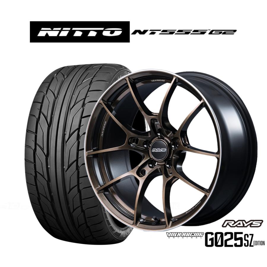 RAYS サマータイヤ ホイール4本セット レイズ ボルクレーシング G025 