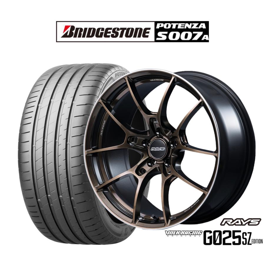 RAYS サマータイヤ ホイール4本セット レイズ ボルクレーシング G025 