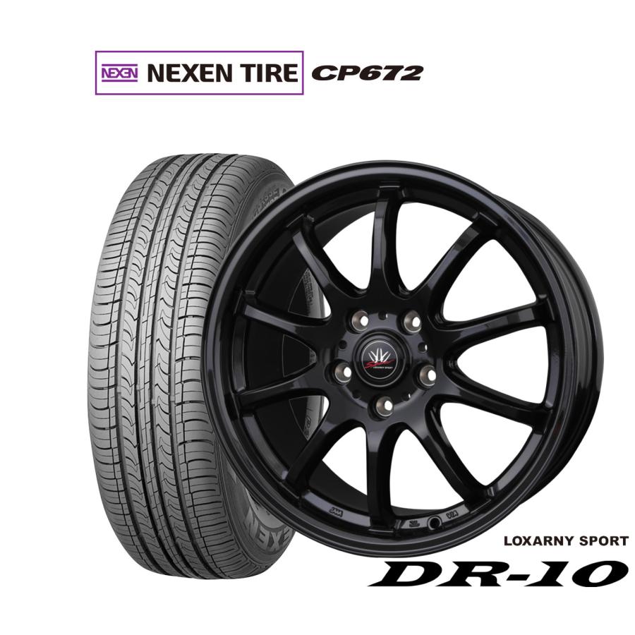 ロクサーニ サマータイヤ ホイール4本セット BADX ロクサーニスポーツ