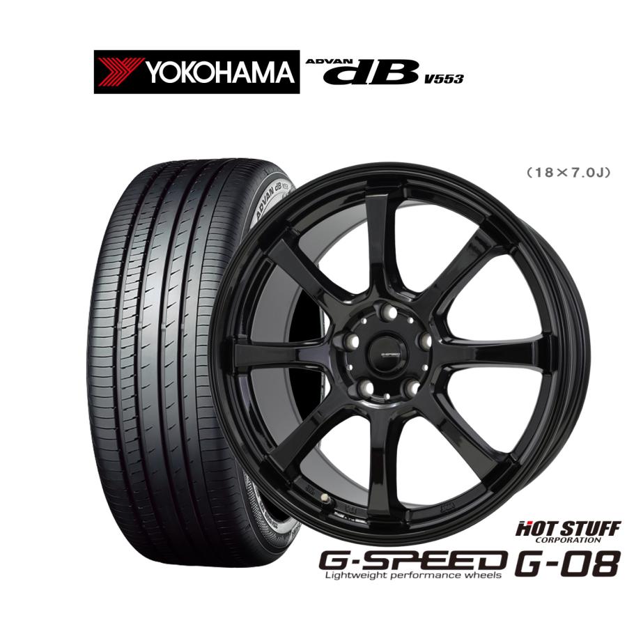HOT STUFF（ホットスタッフ） サマータイヤ ホイール4本セット G.speed