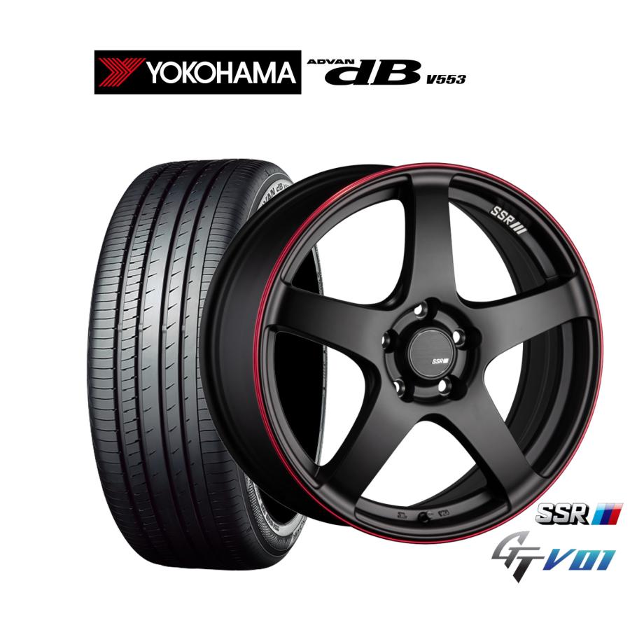 SSR サマータイヤ ホイール4本セット タナベ SSR GT V01 ヨコハマ 