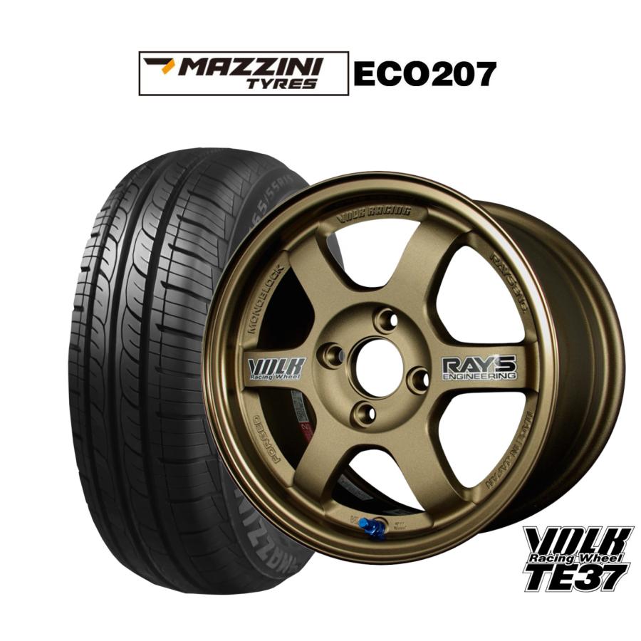 RAYS サマータイヤ ホイール4本セット レイズ ボルクレーシング TE37 