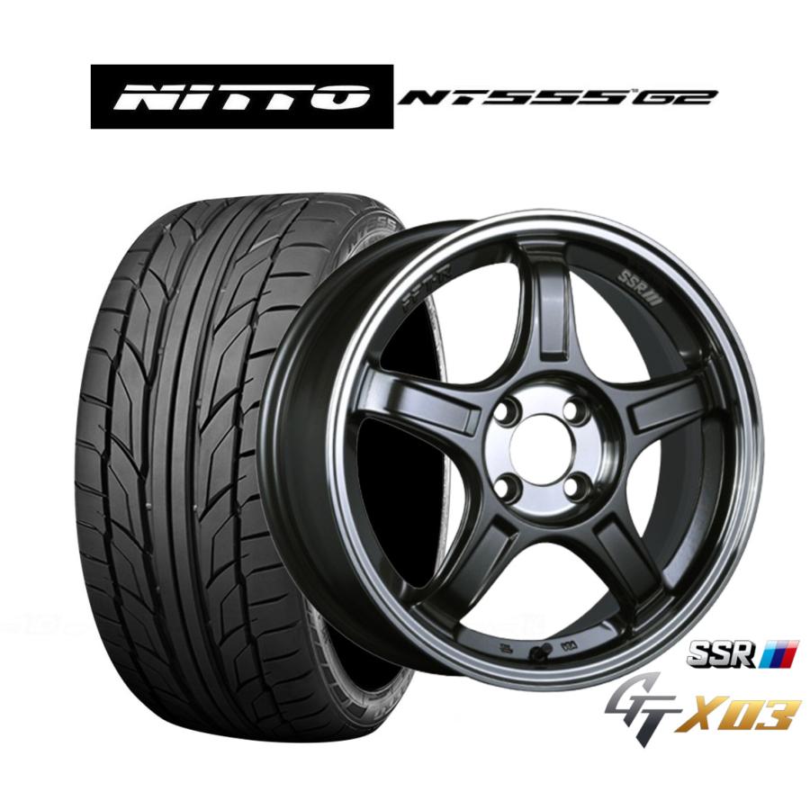 SSR サマータイヤ ホイール4本セット タナベ SSR GT X03 NITTO NT555 