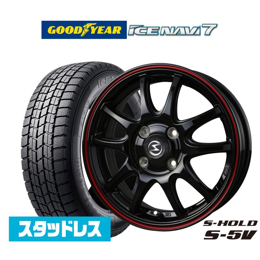 2025年製】スタッドレスタイヤ ホイール4本セット BADX エスホールド S 