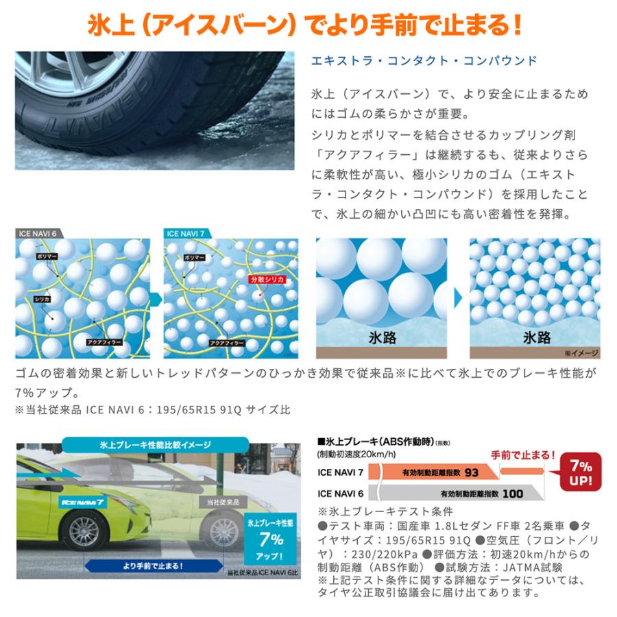 【2025年製】スタッドレスタイヤ ホイール4本セット ウェッズ レオニス ナヴィア05 グッドイヤー ICE NAVI アイスナビ 7 日本製  215/45R17_2