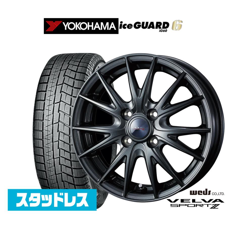 WEDS 【2024年製】スタッドレスタイヤ ホイール4本セット ウェッズ