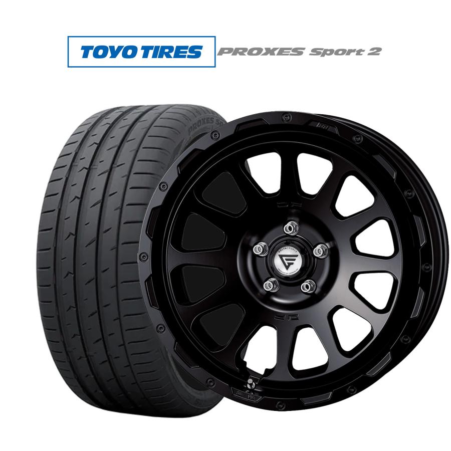 DELTA FORCEホイールタイヤ4本セット サマータイヤ ホイール4本セット FORCE デルタフォース OVAL(オーバル