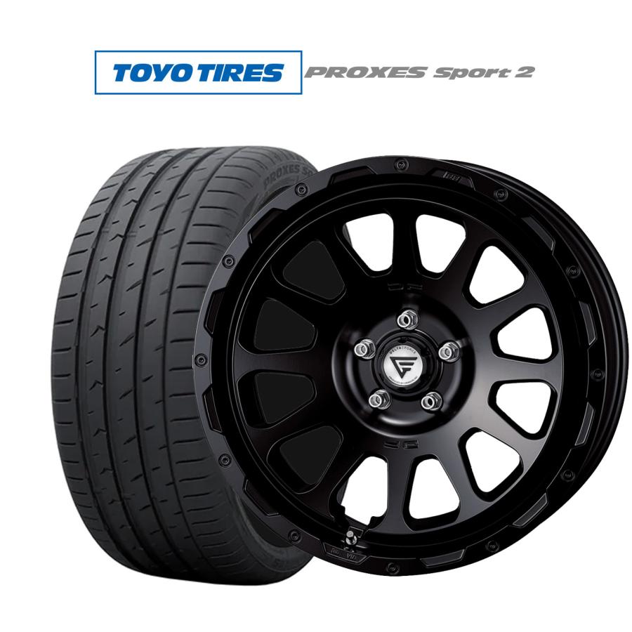 DELTA FORCEホイールタイヤ4本セット サマータイヤ ホイール4本セット FORCE デルタフォース OVAL(オーバル