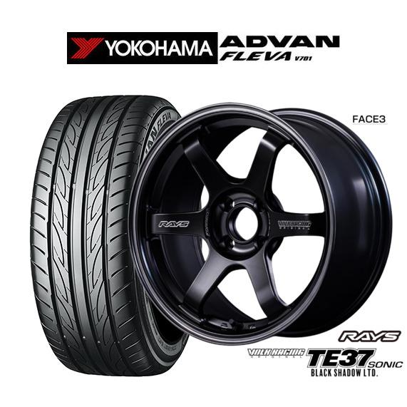 サマータイヤ ホイール4本セットレイズ ボルクレーシング TE37 SONIC RAYS サマータイヤ ホイール4本セット レイズ ボルクレーシング TE37