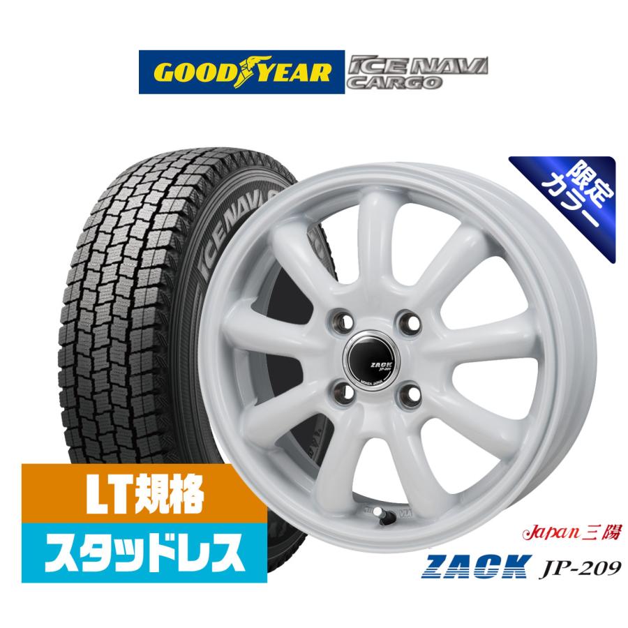 2025年製】スタッドレスタイヤ ホイール4本セット JAPAN三陽 ZACK JP