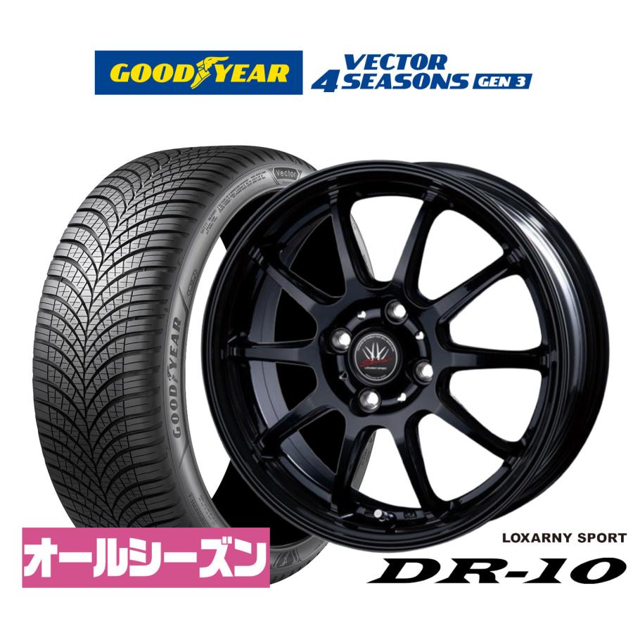 BADXロクサーニスポーツRS-10 16インチ アルミホイール 4本セット