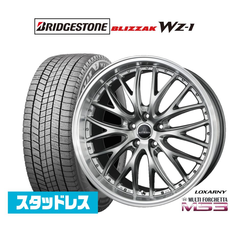 ロクサーニ マルチフォルケッタll 18インチスタッドレスタイヤセット 楽天市場】新品 スタッドレスタイヤ ホイール4本セットBADX
