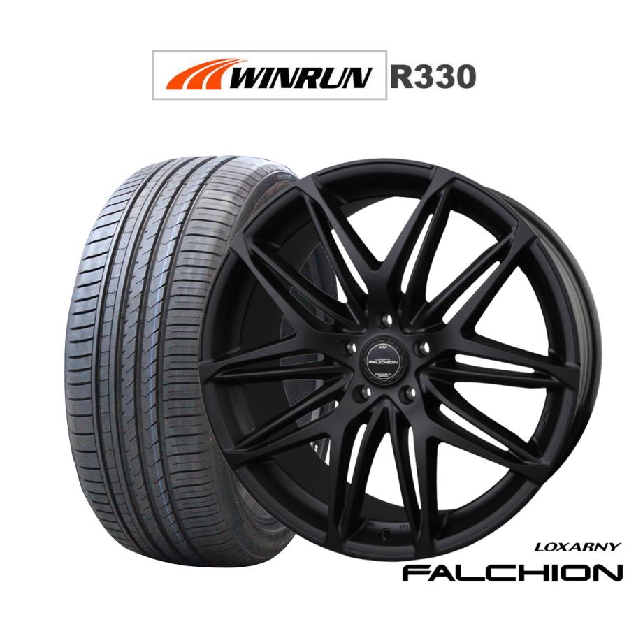 ロクサーニ サマータイヤ ホイール4本セット BADX ファルシオン Black