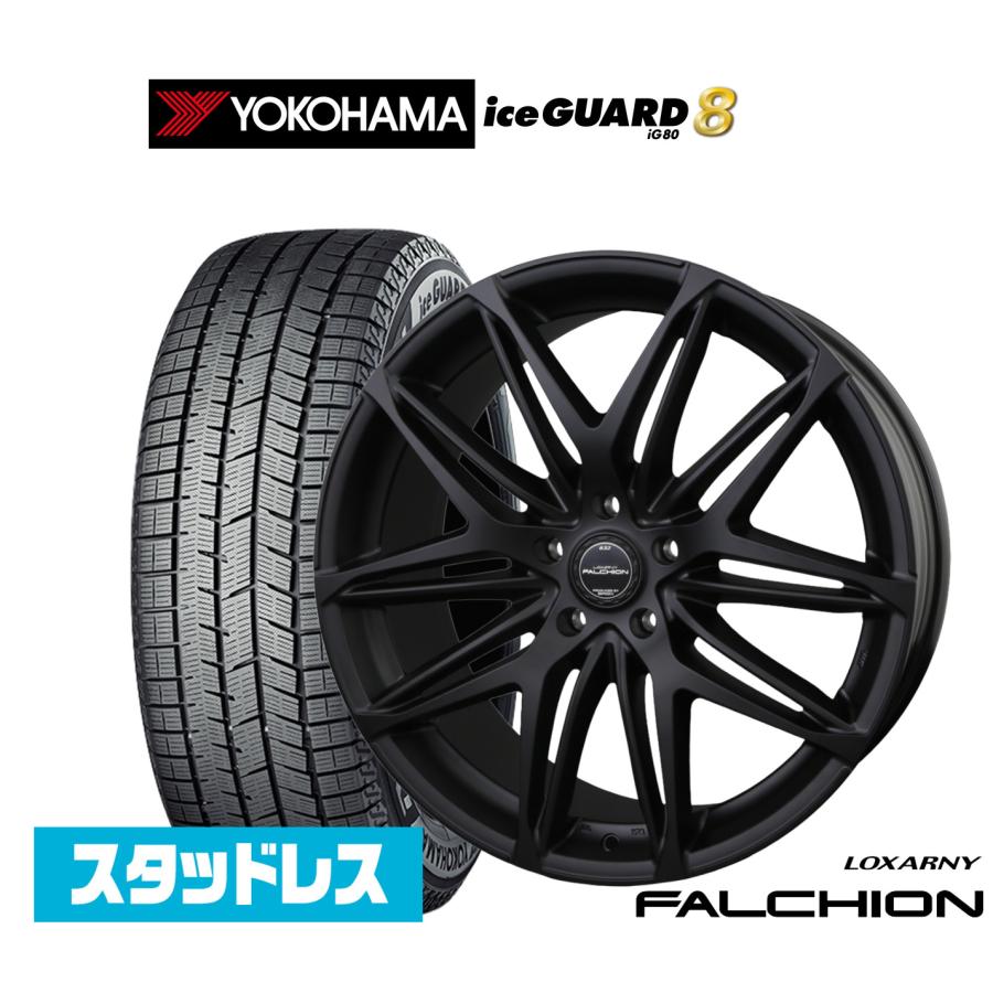 ロクサーニ スタッドレスタイヤ ホイール4本セット BADX ファルシオン 