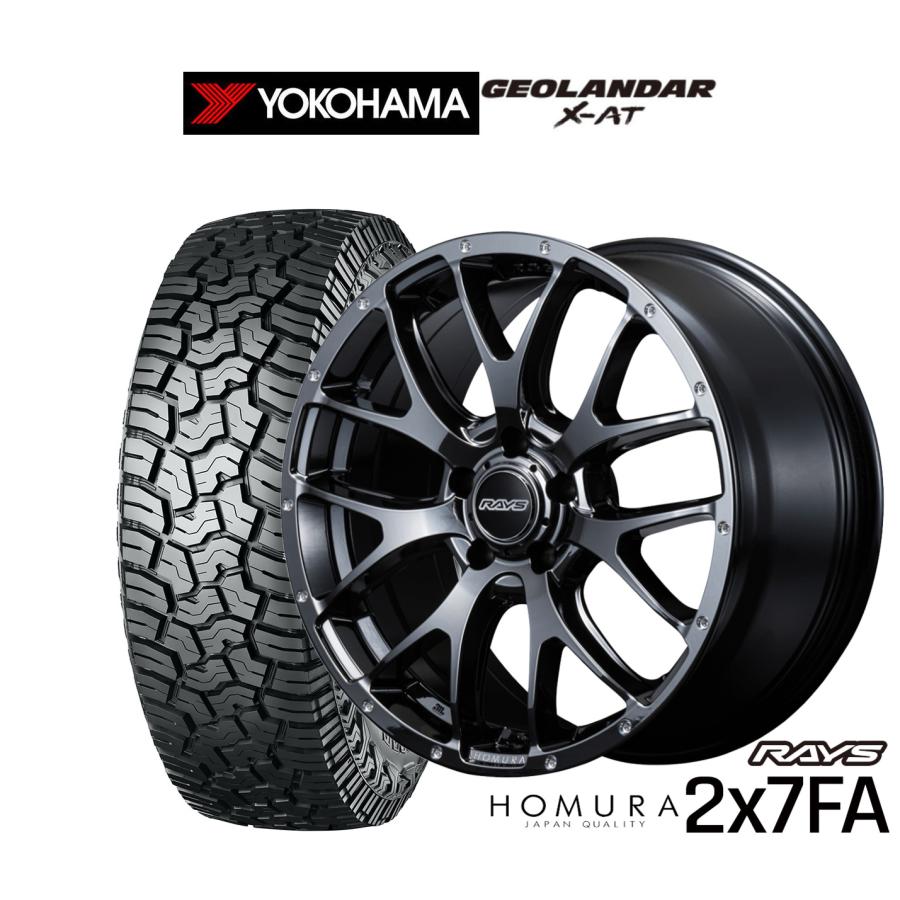RAYS サマータイヤ ホイール4本セット レイズ HOMURA ホムラ 2×7 FA