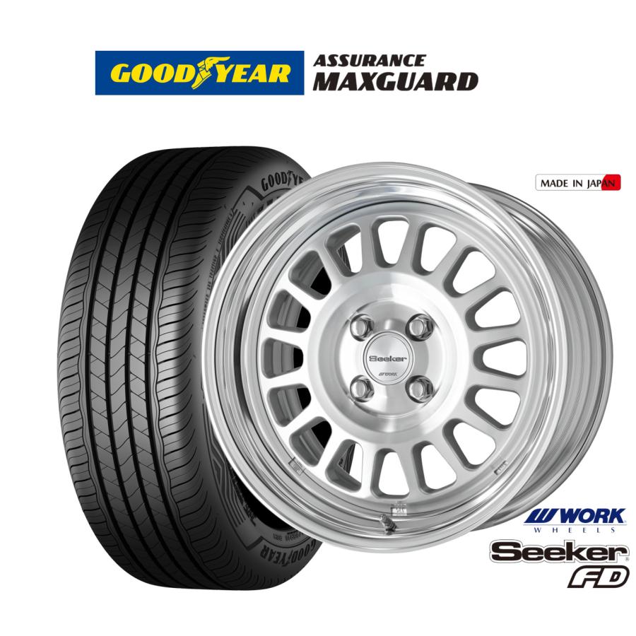 WORK サマータイヤ ホイール4本セット ワーク シーカー FD 