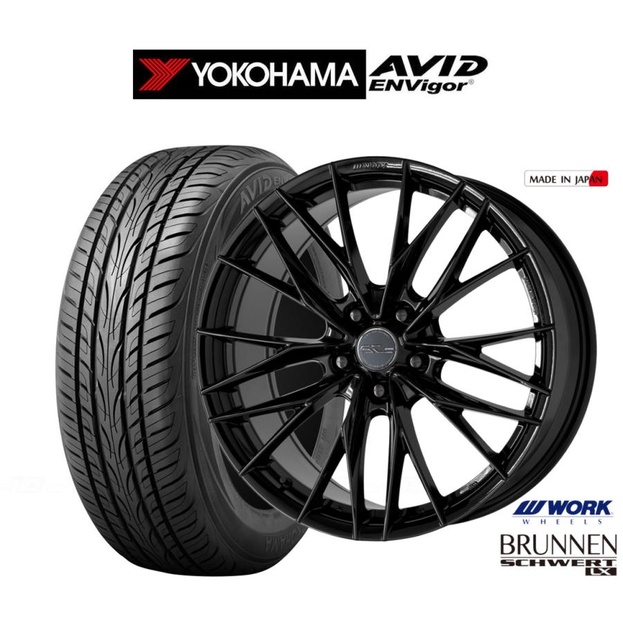 WORK サマータイヤ ホイール4本セット ワーク シュヴァート ブルネン