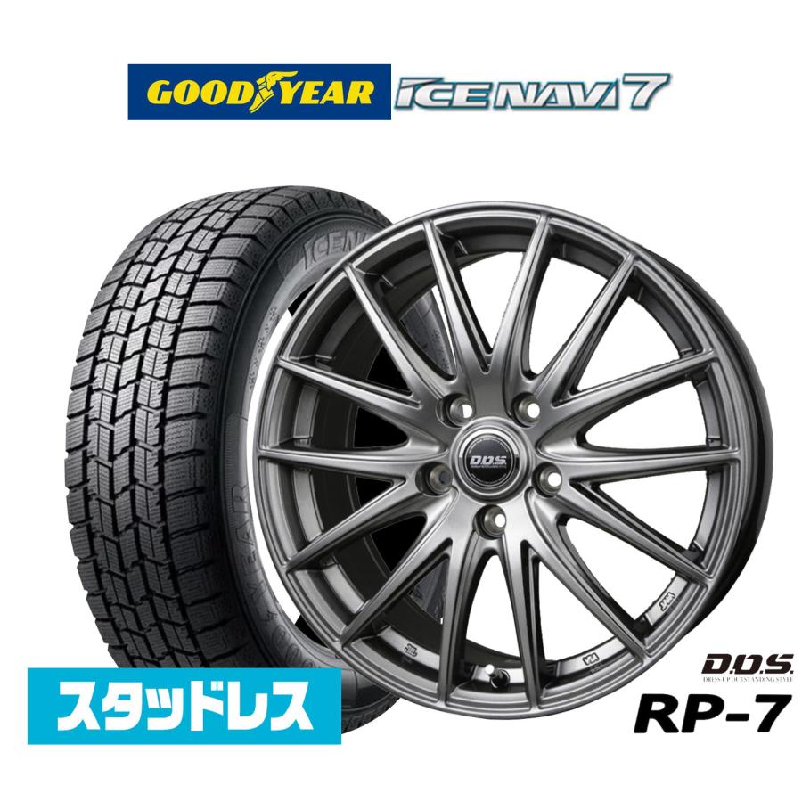 2025年製】スタッドレスタイヤ ホイール4本セット BADX D,O,S(DOS) RP