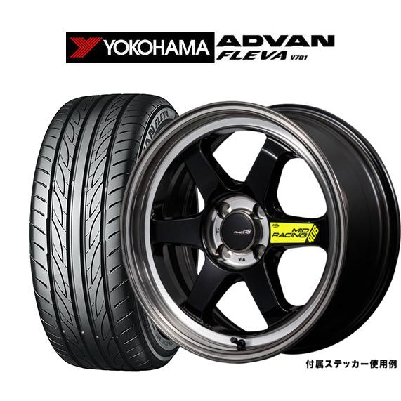 サマータイヤ ホイール4本セット MID レーシング R06 ヨコハマ ADVAN