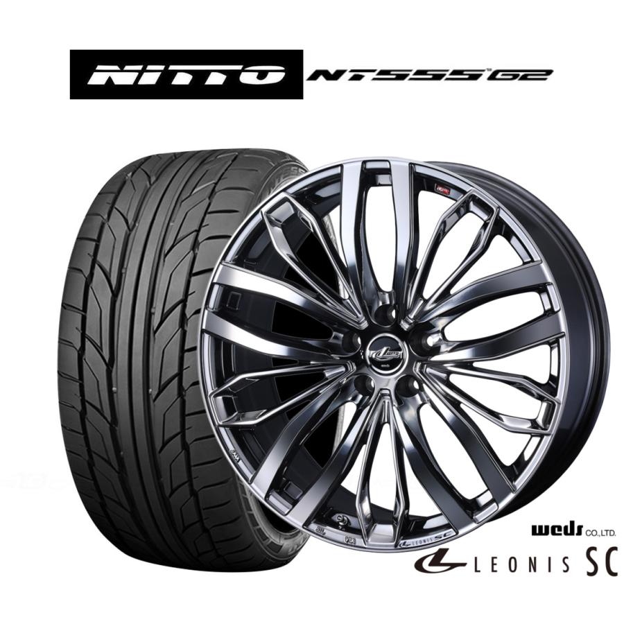 WEDS（ウェッズ） サマータイヤ ホイール4本セット レオニス SC NITTO 