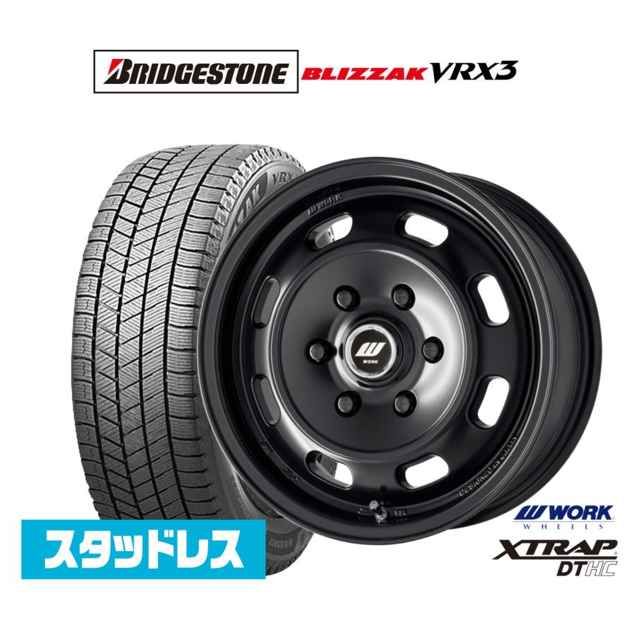 WORK スタッドレスタイヤ ホイール4本セット ワーク エクストラップ 