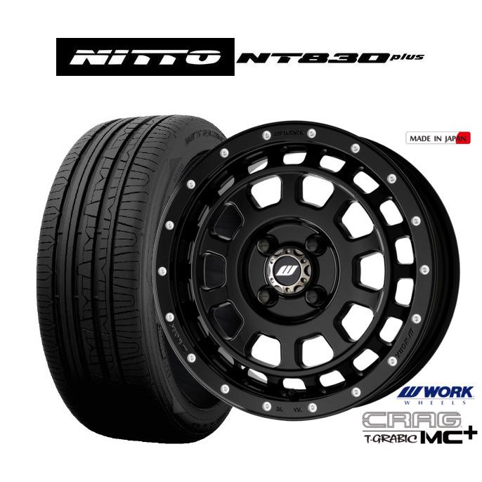 WORK サマータイヤ ホイール4本セット ワーク クラッグ T-GRABIC MC+(