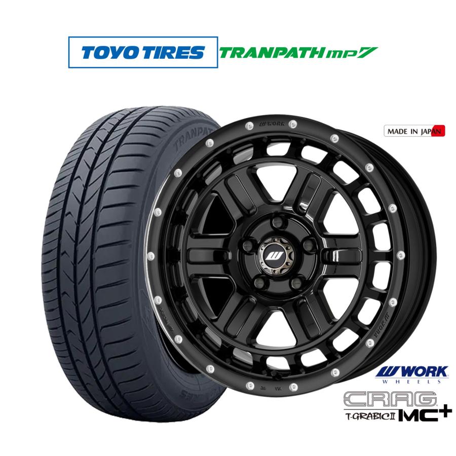 WORK サマータイヤ ホイール4本セット ワーク クラッグ T-GRABICII MC 