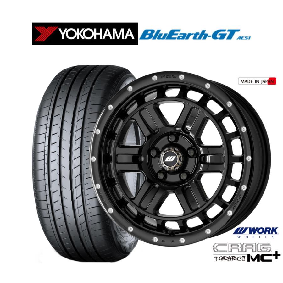 WORK サマータイヤ ホイール4本セット ワーク クラッグ T-GRABICII MC 