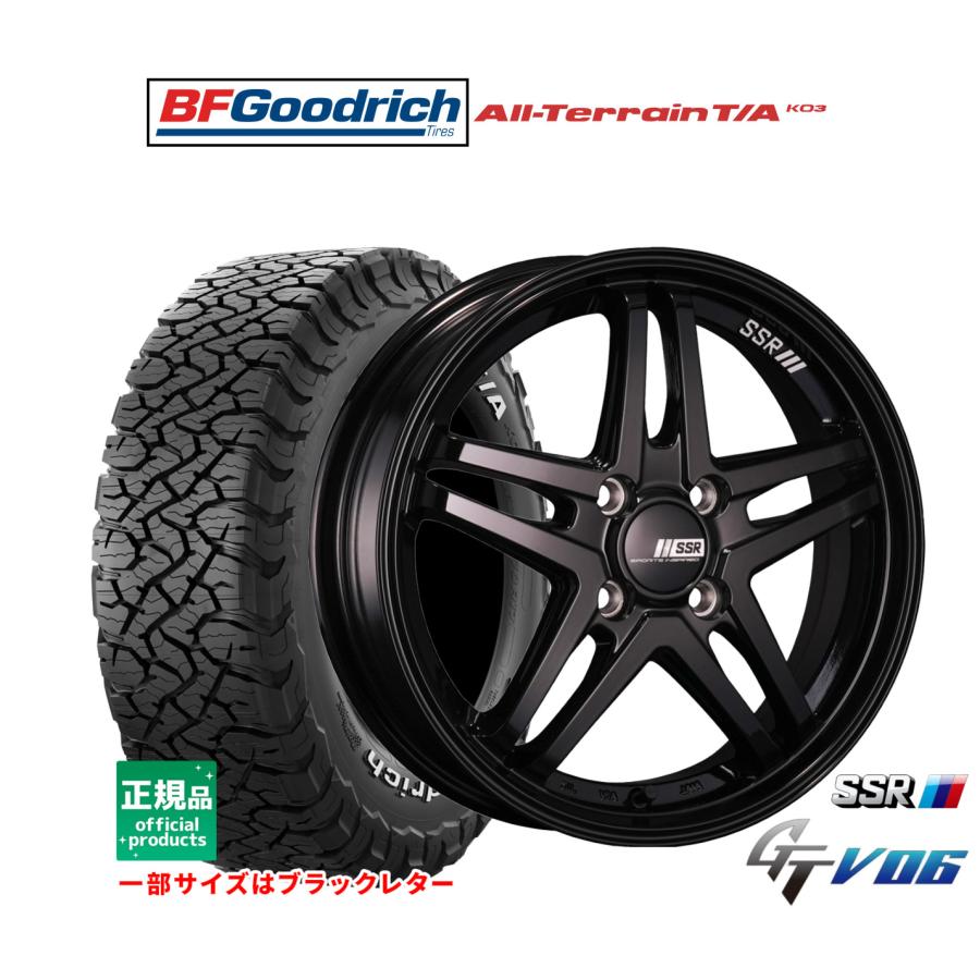 SSR サマータイヤ ホイール4本セット タナベ SSR GT V06 BFグッド 