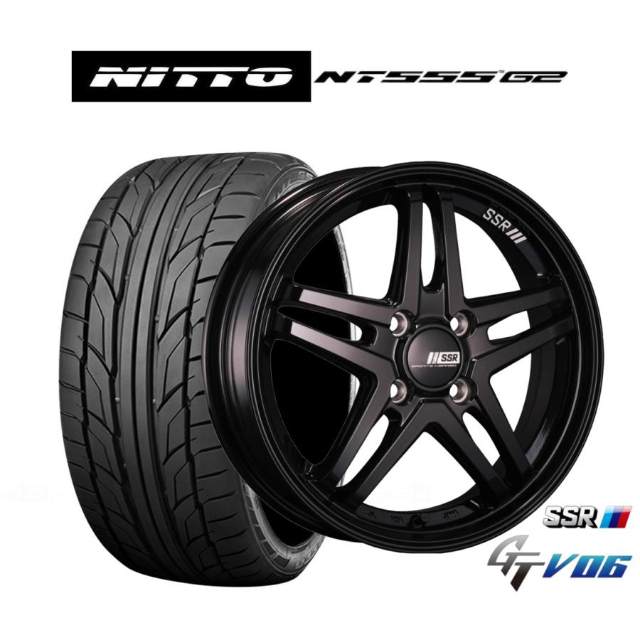 SSR サマータイヤ ホイール4本セット タナベ SSR GT V06 NITTO NT555