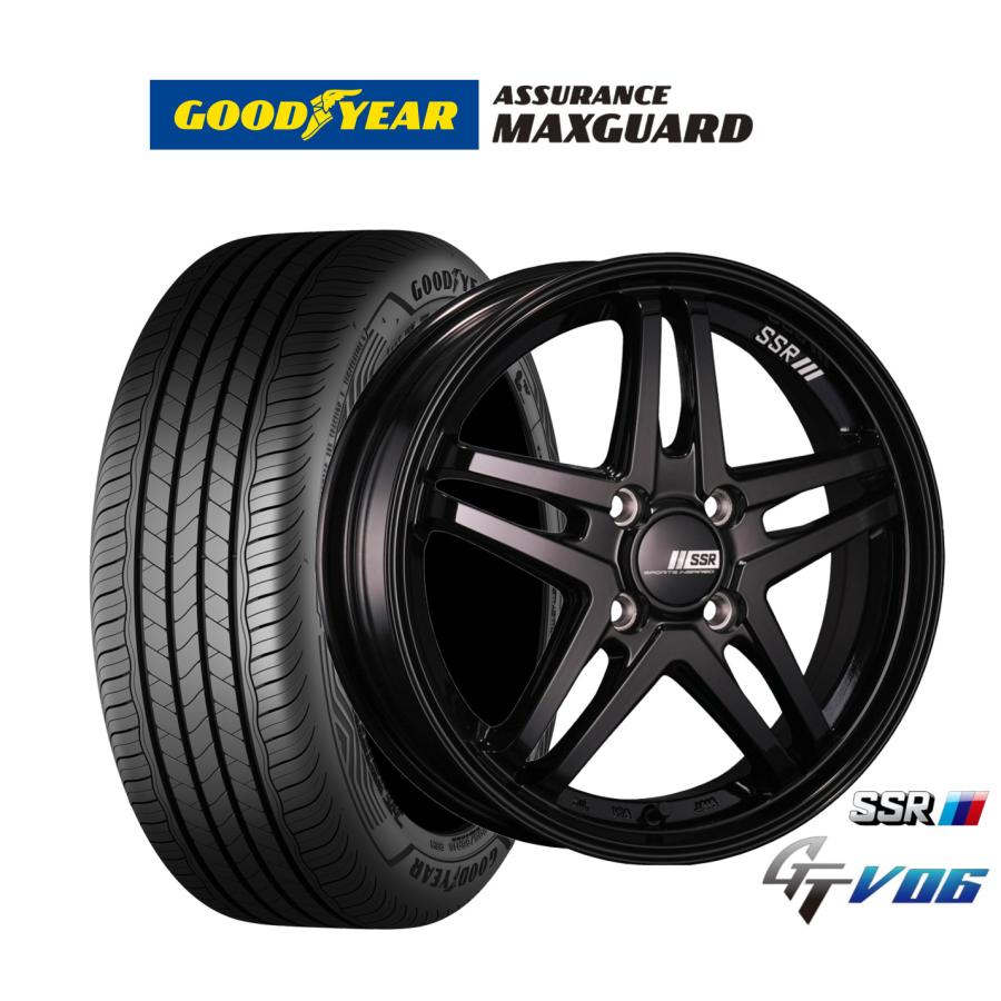 SSR サマータイヤ ホイール4本セット タナベ SSR GT V06 グッドイヤー