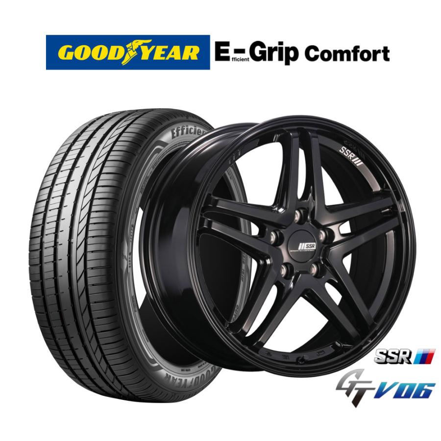 SSR サマータイヤ ホイール4本セット タナベ SSR GT V06 グッドイヤー 
