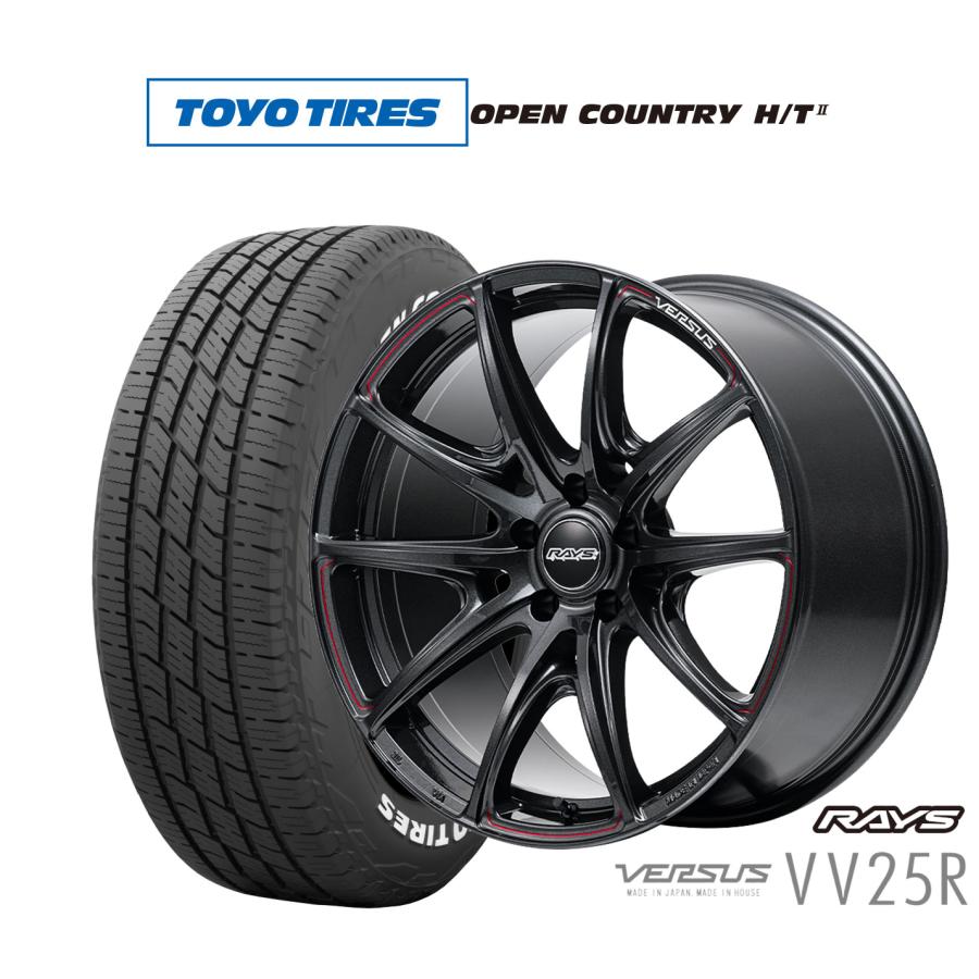 RAYS サマータイヤ ホイール4本セット レイズ ベルサス VV25R トーヨー 