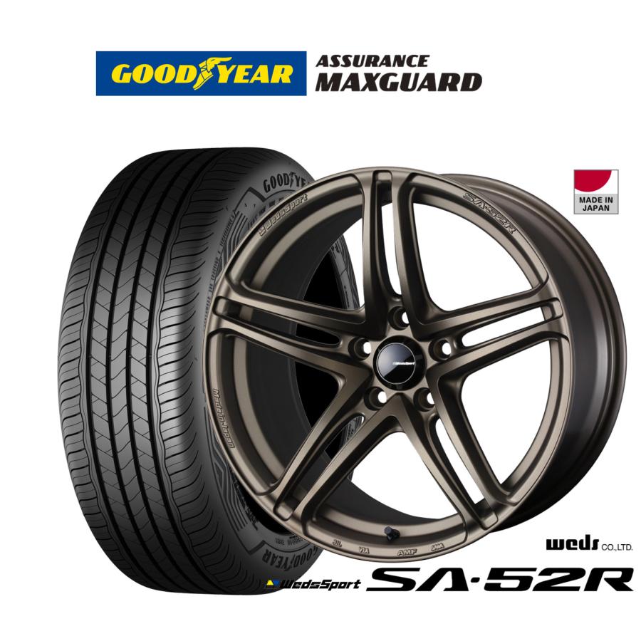 WedsSport ホイール + GOODYEARタイヤ 5本セット WEDS（ウェッズ） 16インチホイール 選べるデザイン ヴェロッサ JZX110