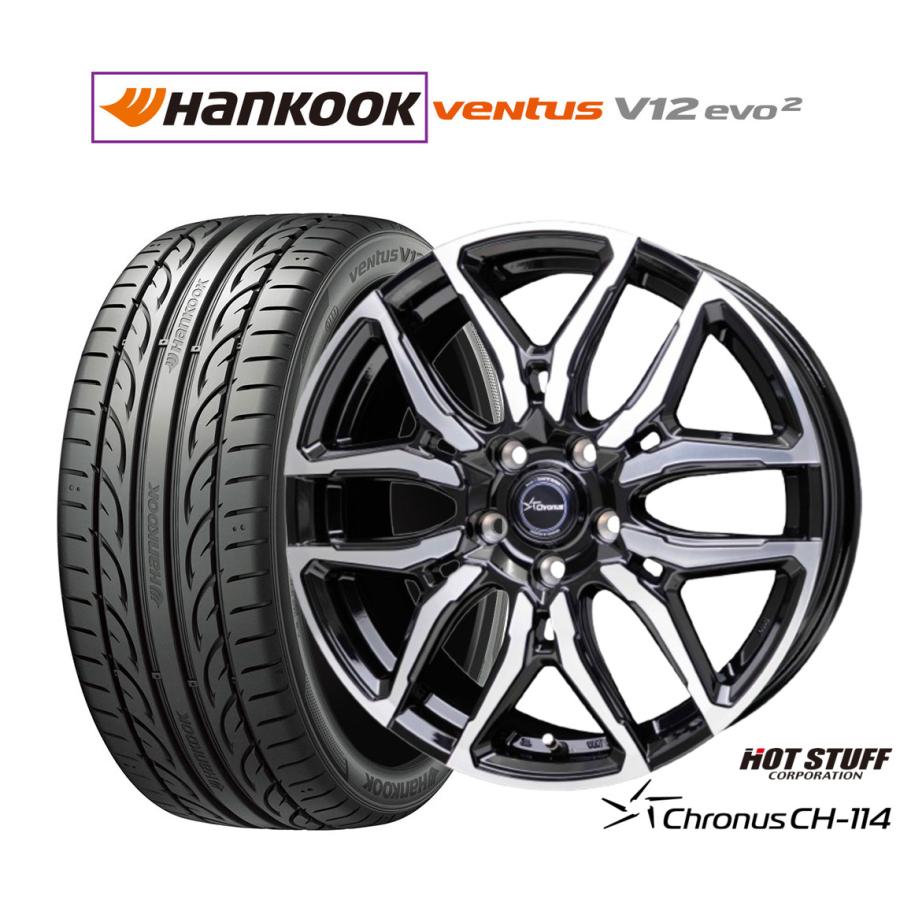 Hankook ventus V12 evo2 18インチホイールセット 1/4 【公式通販】