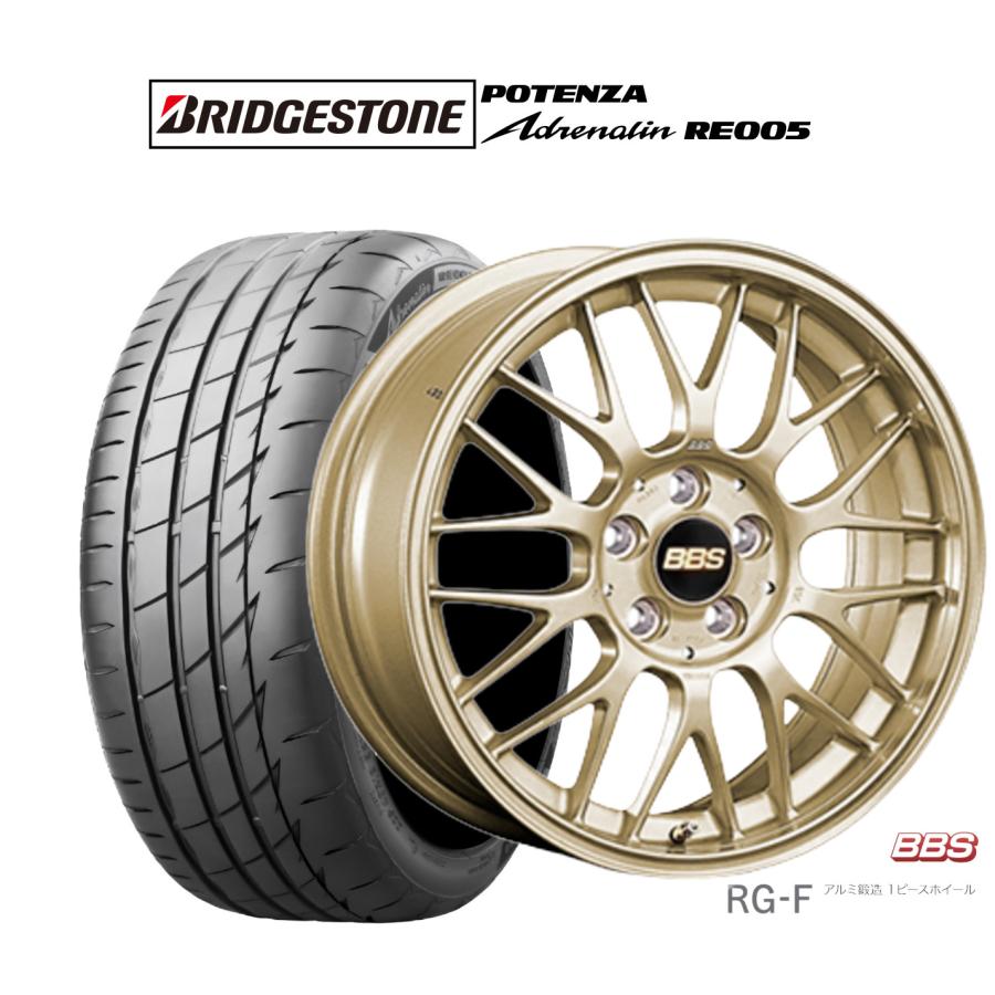 BBS サマータイヤ ホイール4本セット BBS JAPAN RG-F ブリヂストン 