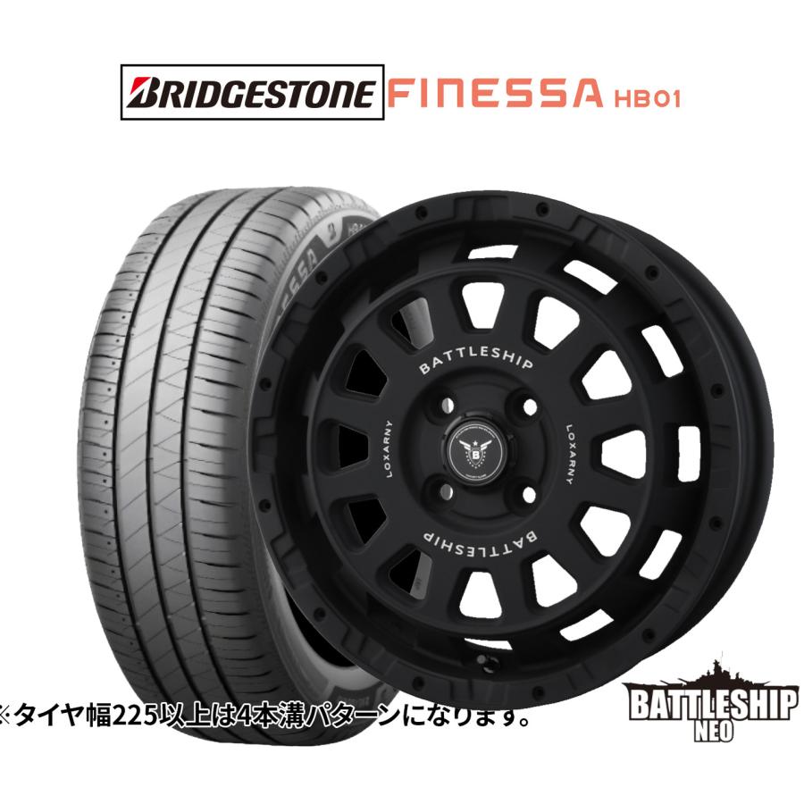 ロクサーニ サマータイヤ ホイール4本セット BADX バトルシップ NEO