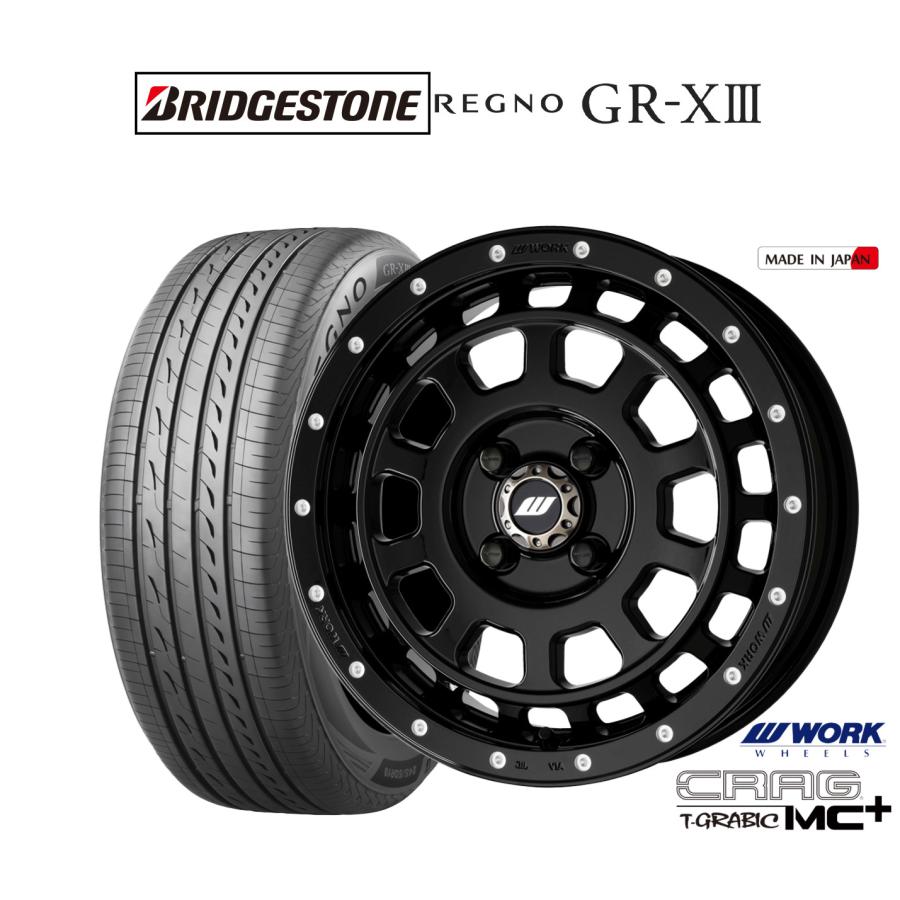 WORK サマータイヤ ホイール4本セット ワーク クラッグ T-GRABIC MC+( 