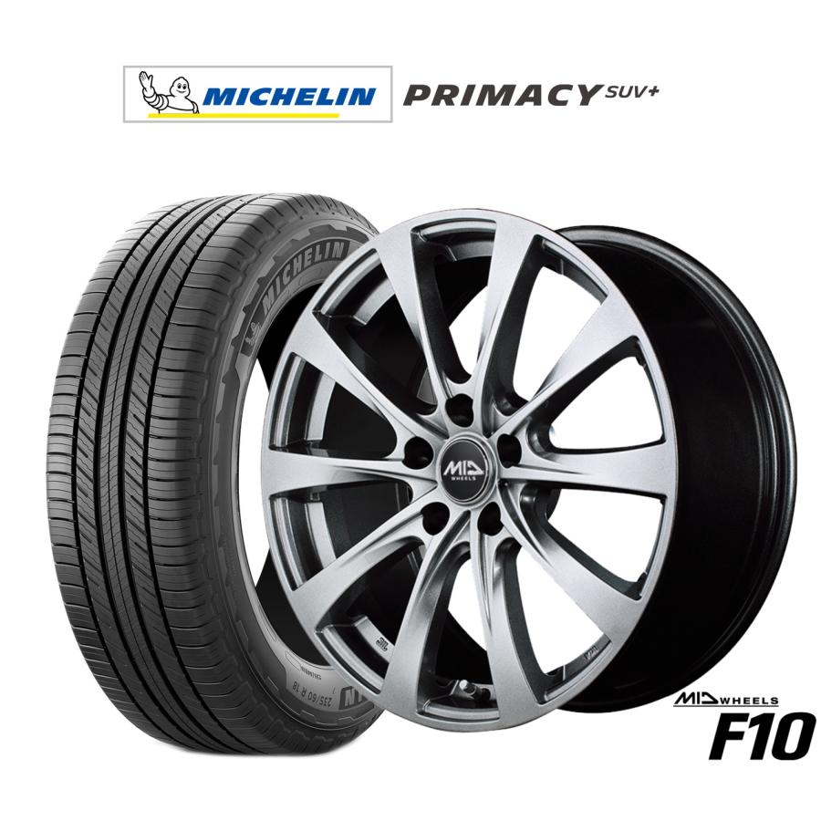 サマータイヤ ホイール4本セット MID ホイールズ F10 ミシュラン 