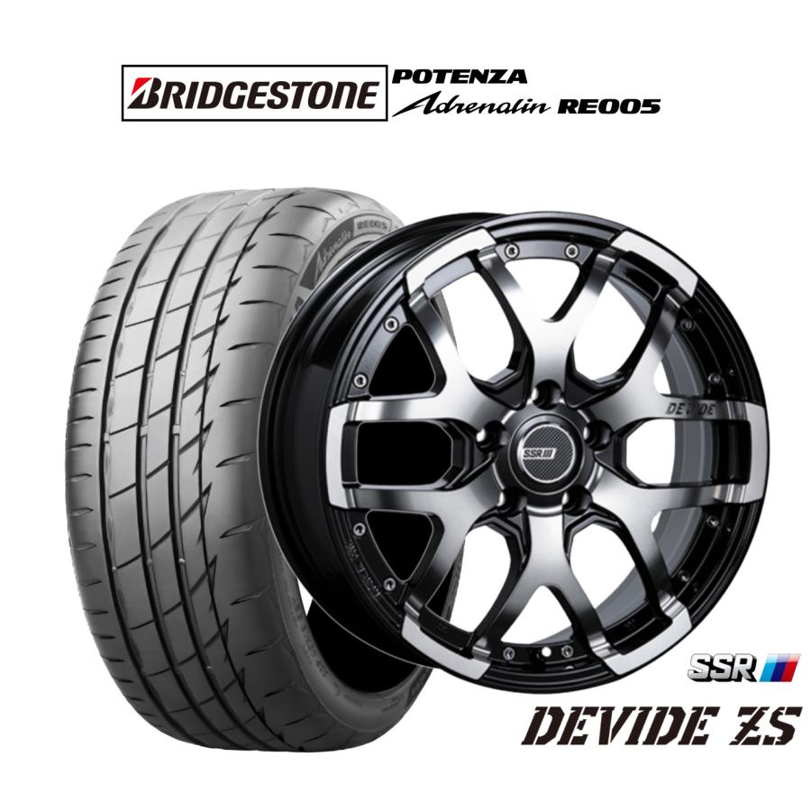 SSR サマータイヤ ホイール4本セット タナベ ディバイド ZS 