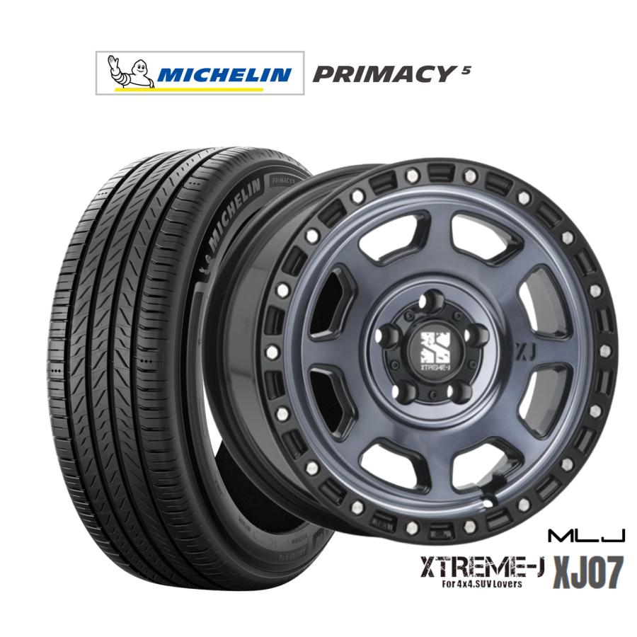 サマータイヤ ホイール4本セット MLJ エクストリーム XJ07 ミシュラン 
