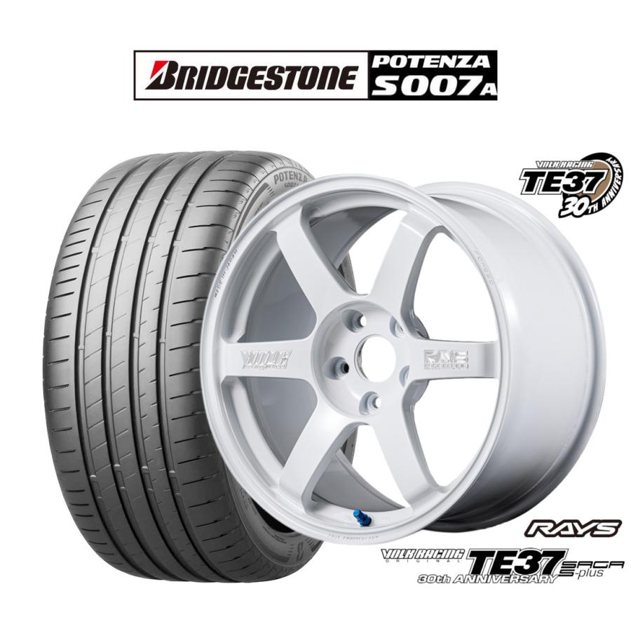 RAYS サマータイヤ ホイール4本セット レイズ ボルクレーシング TE37 