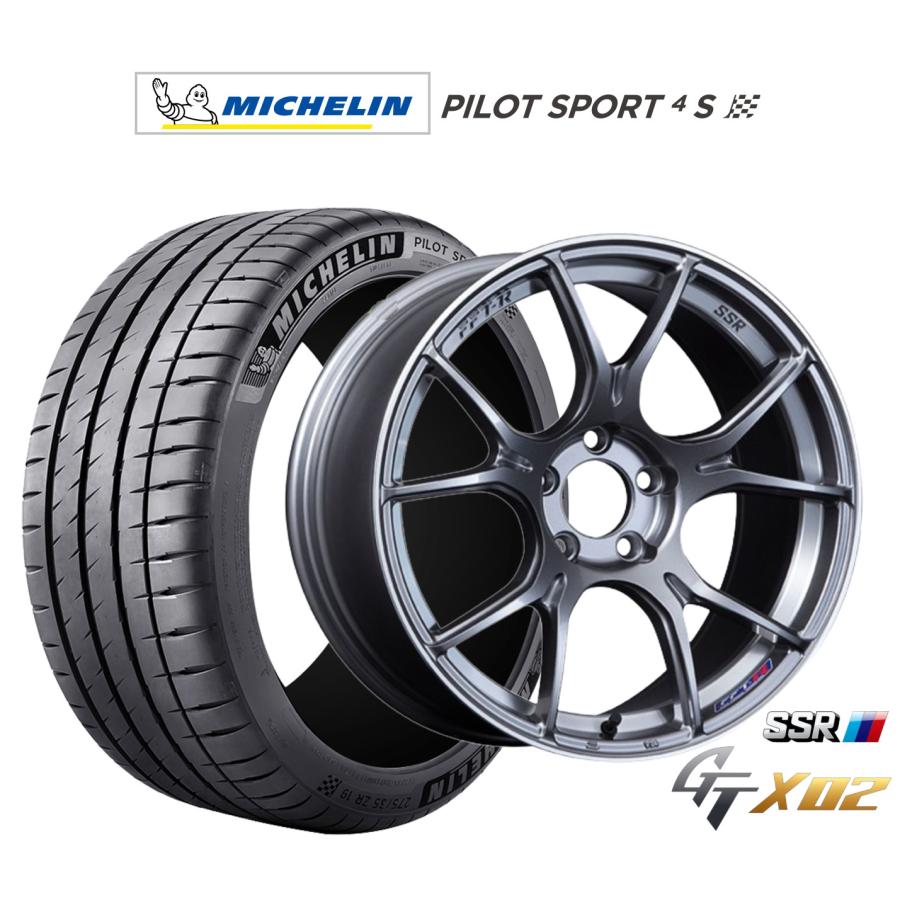 SSR サマータイヤ ホイール4本セット タナベ SSR GT X02 ミシュラン 
