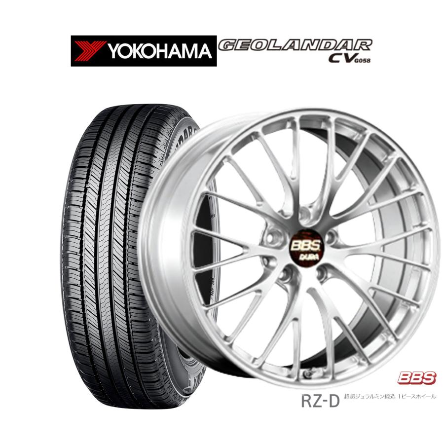 BBS サマータイヤ ホイール4本セット BBS JAPAN RZ-D ヨコハマ 